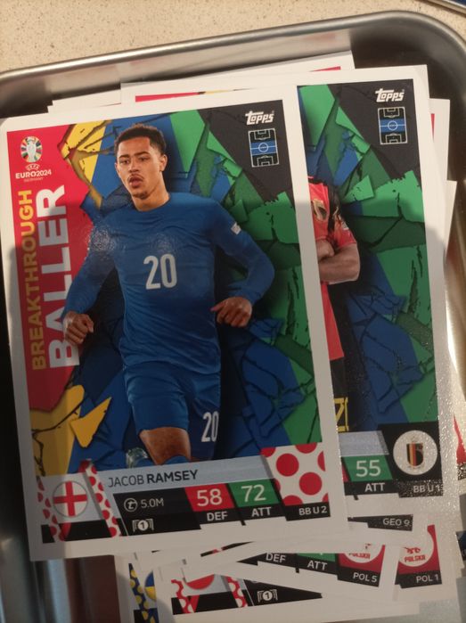Cartas Topps Match Attax UEFA Germany 2024