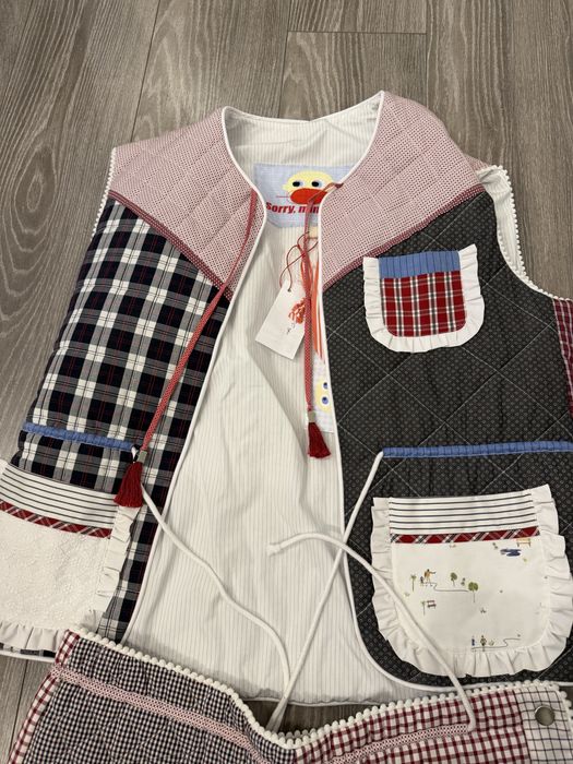 Жилет та спілниця апсайклінг