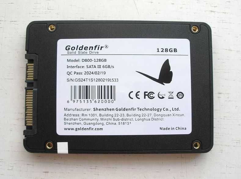 SSD-диск 128 ГБ (новый)