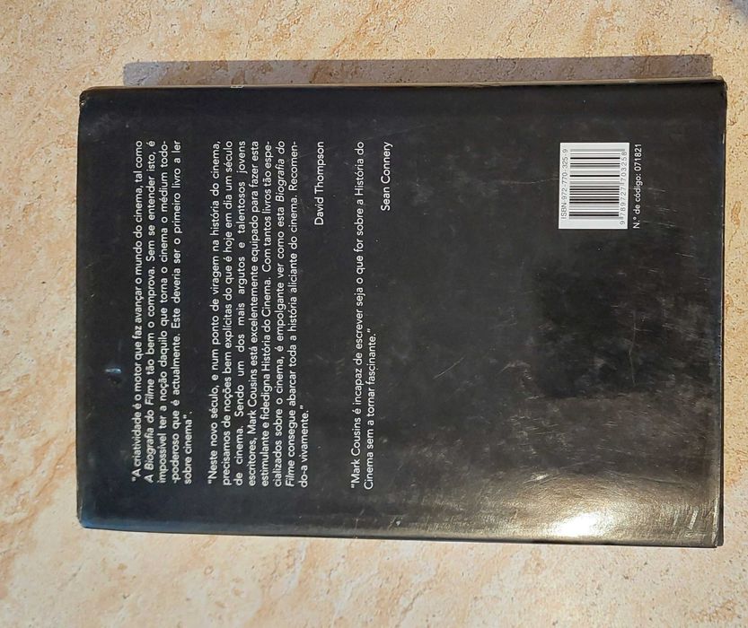 Livro - Biografia do filme Mark Cousins