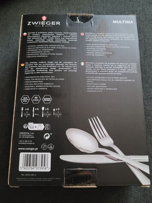 Sztućce Zwieger NOWE
