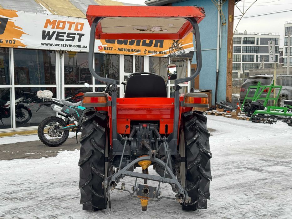 Японський трактор/мінітрактор KUBOTA GL23!+Дашок! РЕВЕРС! 4х4!+ ФРЕЗА