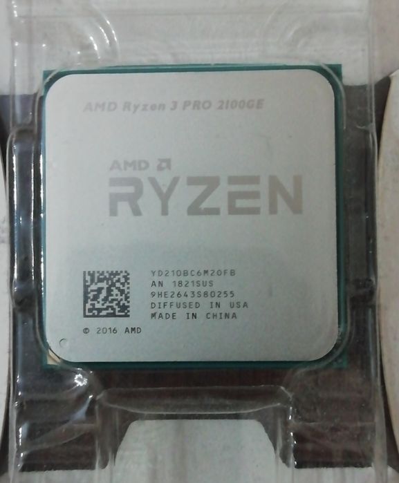 Processador AMD RYZEN 3 2100GE novo.
