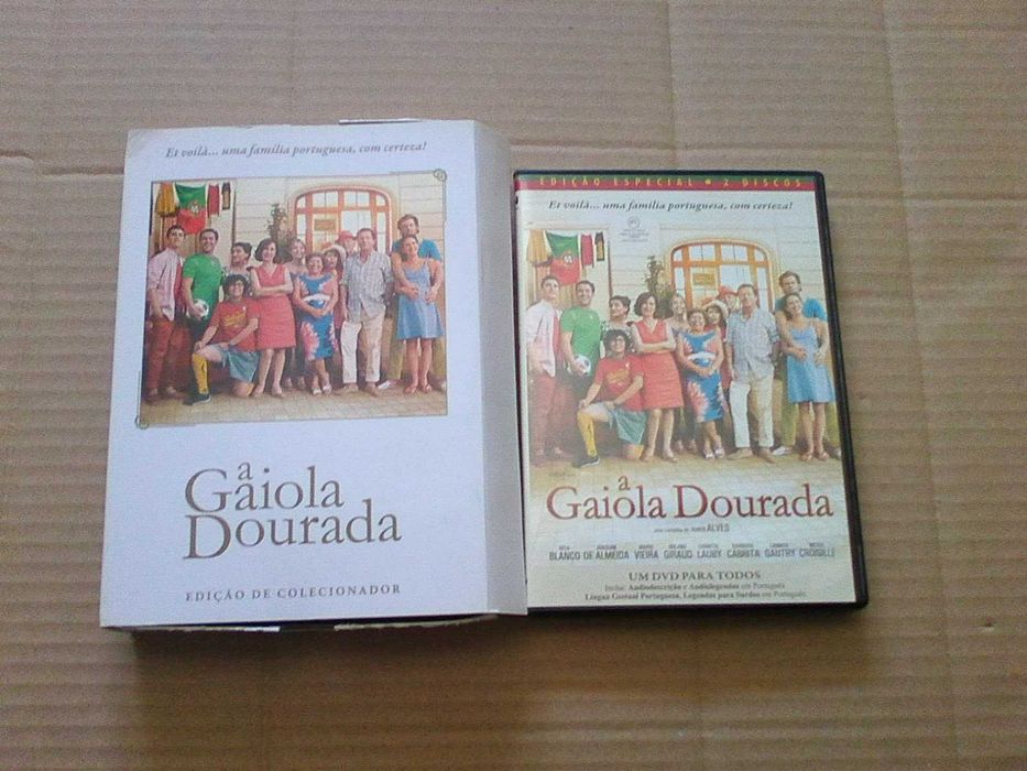 A Gaiola Dourada - Edição Especial 2 dvd + Livro