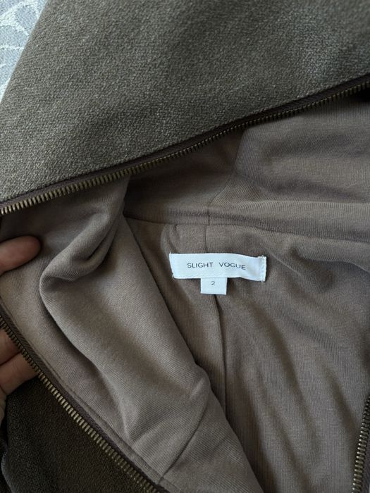 slight vogue assymetrical hoodie