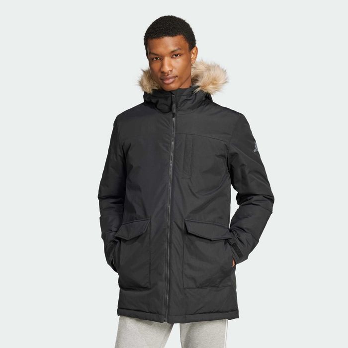 Куртка чоловіча спортивна Adidas Paveric Fur Parka IX8888 (ОРИГІНАЛ).