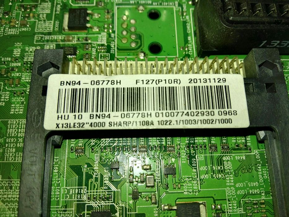Main board Samsung bn94- 0 6 7 7 8 h retirada de ue32f4 0 0 0