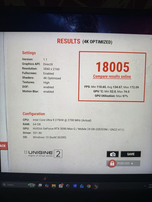 ASUS ROG Strix SCAR 18 rtx5090