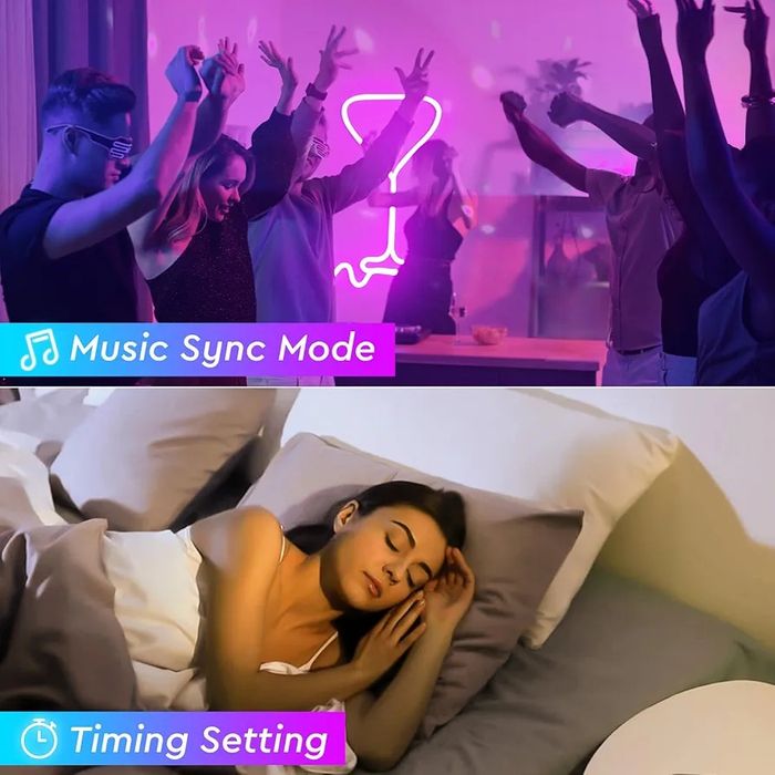 Taśma led neonowa RGB mocniejsza niż inne IP64 5m