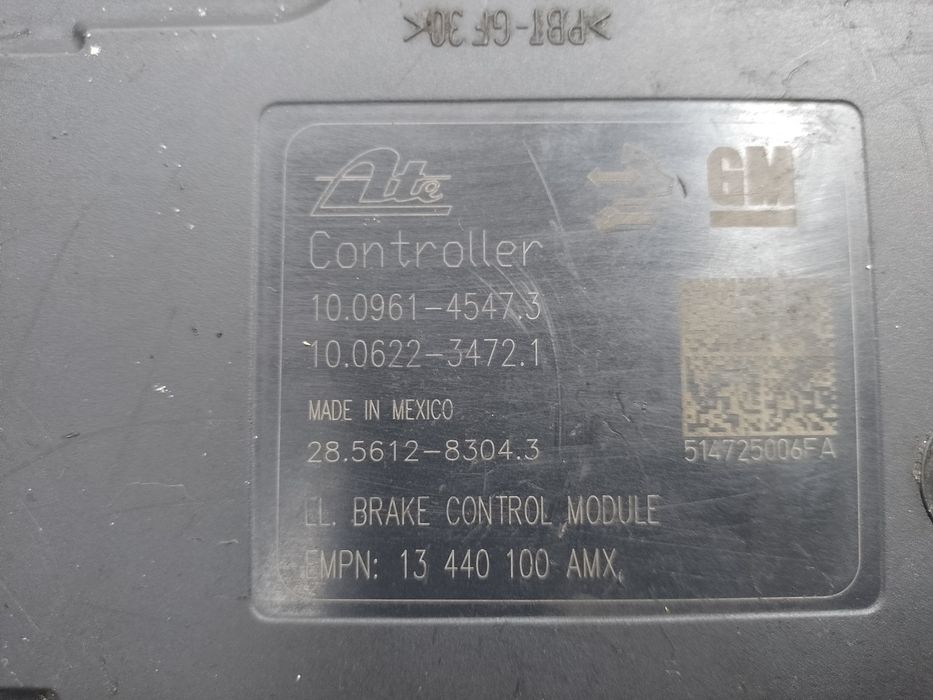 Блок АБС Опель Зафіра С Opel Zafira C ABS 13440100