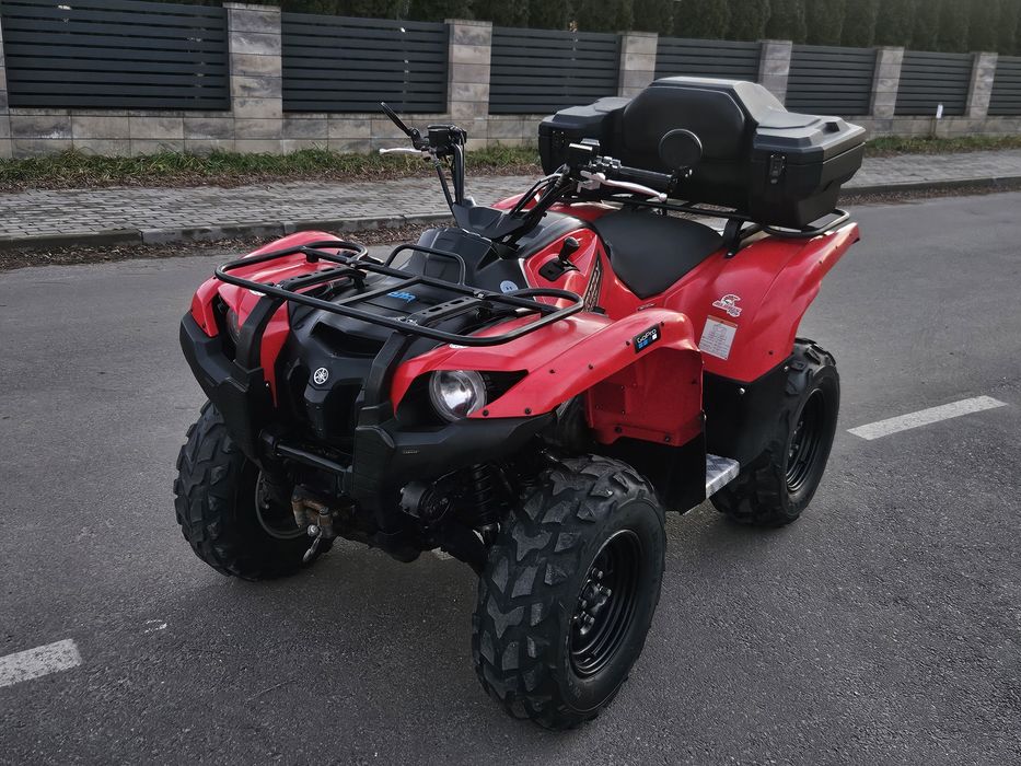 Yamaha grizzly 700 EPS Zadbana Kufer Dokumenty Quad przeprawowy