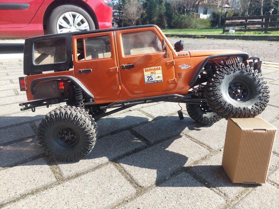 Axial SCX10 crawler Flysky Fusion SE