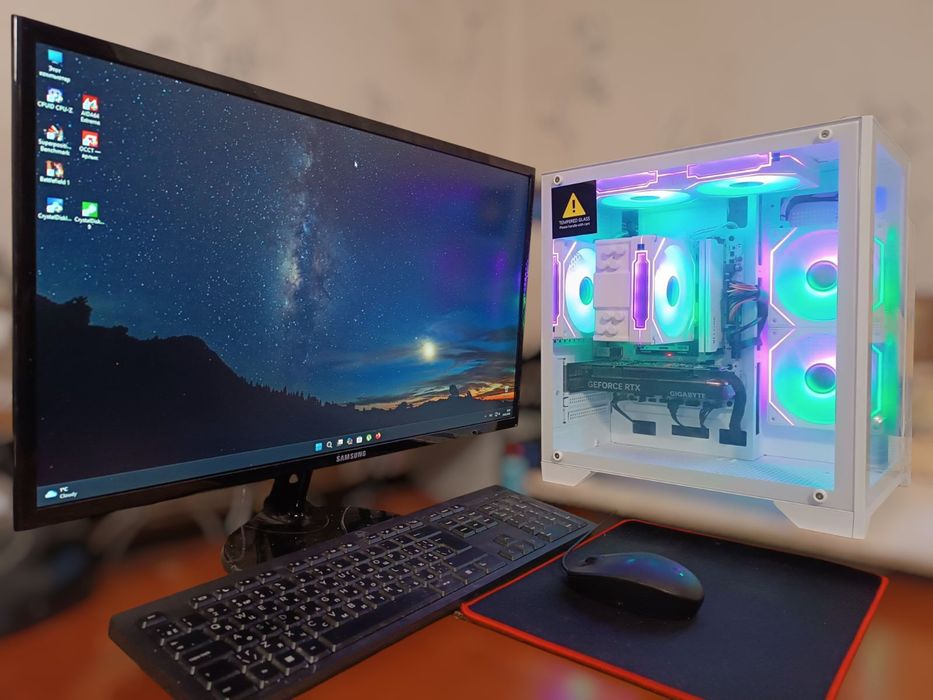 Топ! Новий комп'ютер RTX 4060 Ryzen 5 3600 ddr4 16Gb/512Gb