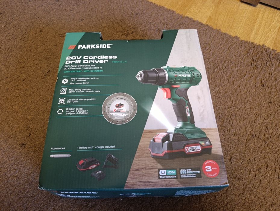 Nowy zestaw Parkside w walizce