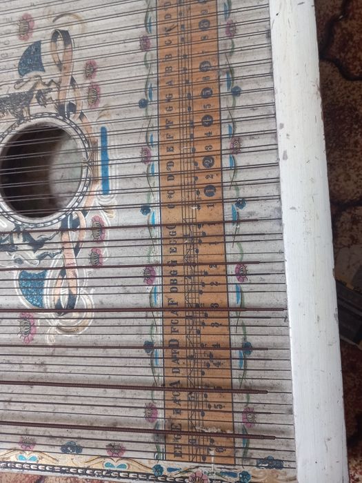 Citara inglesa vintage