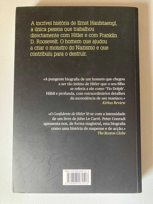 O Confidente de Hitler, de Peter Conradi