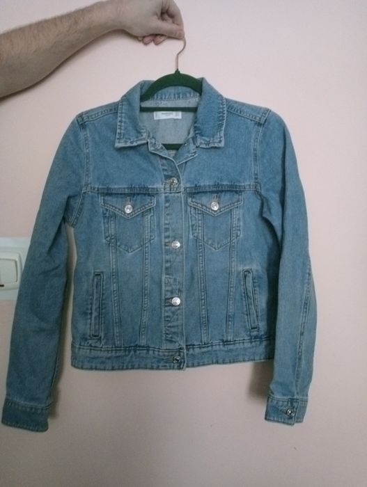 Kurtka jeans Mango