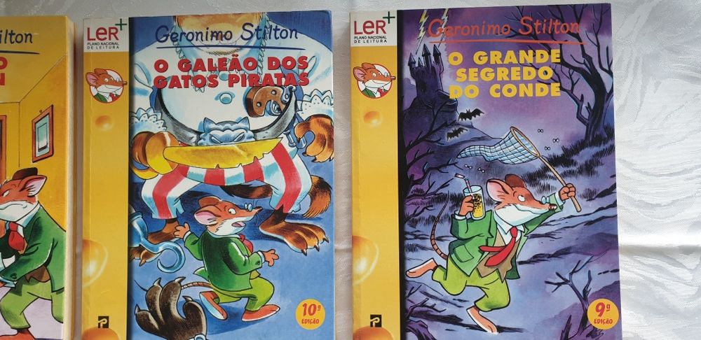 Livros Geronimo Stilton