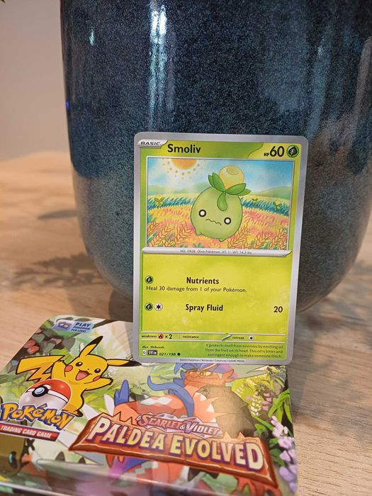 Carta Pokémon Smoliv #21