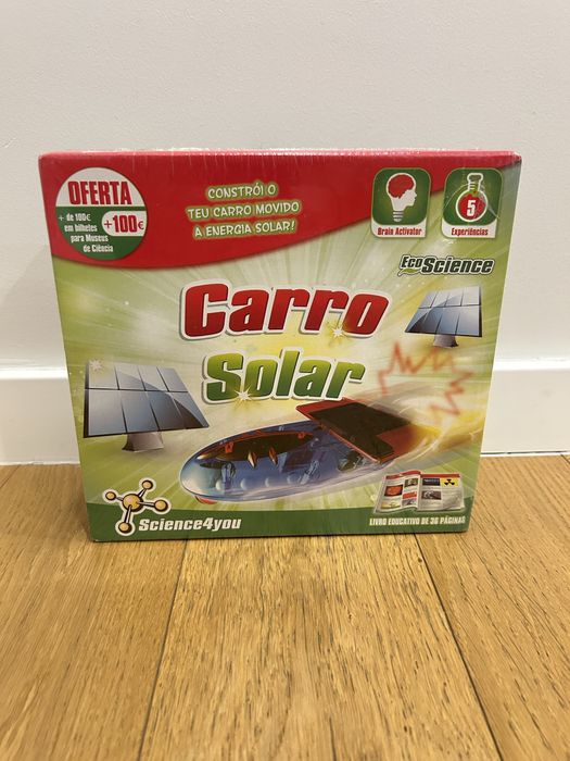 Science4you EcoScience Carro Solar – Novo e Selado