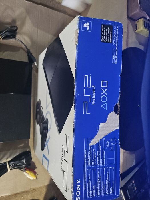 Consola ps2 com caixa
