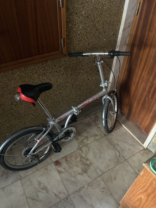Bicicleta dobrável jett aluminium folding
