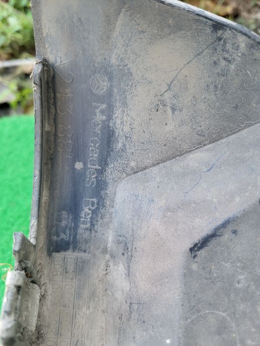 EQA W243 płyta osłona pod silnik