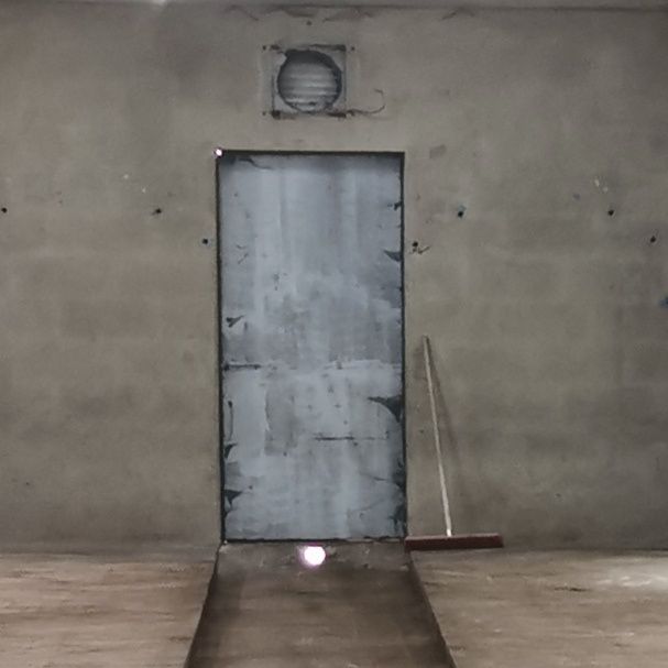 Drzwi metalowe warsztatowe / budowlane/ garażowe