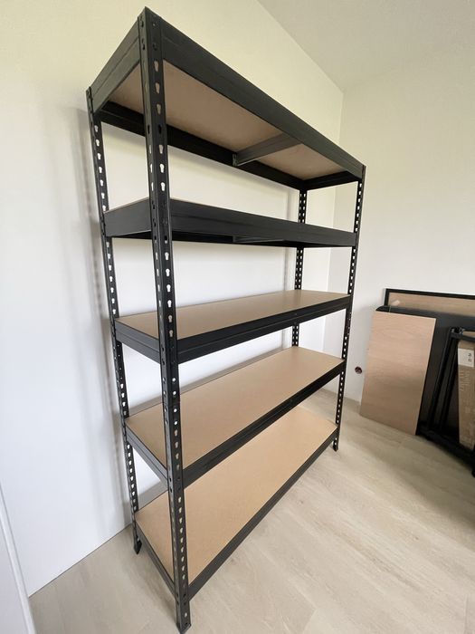 Regał metalowy Castorama (Rivet) 180x127x40 cm | 5 półek | Stan bdb