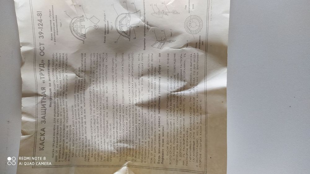 Каска будівельна