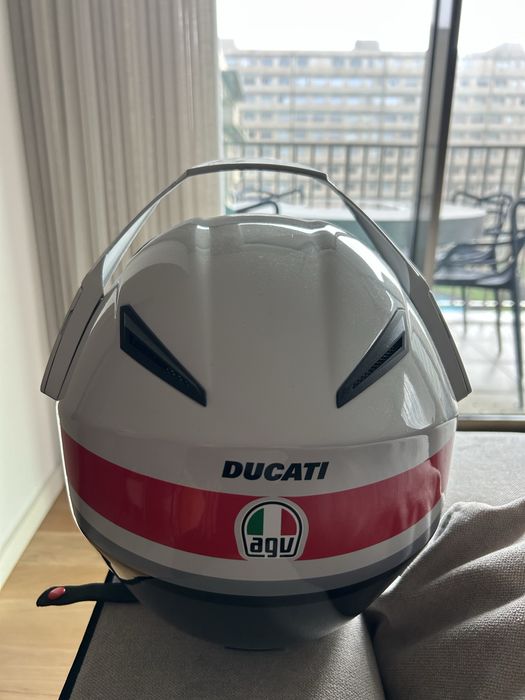 Capacete AGV AX9 off road ducati edition novo
