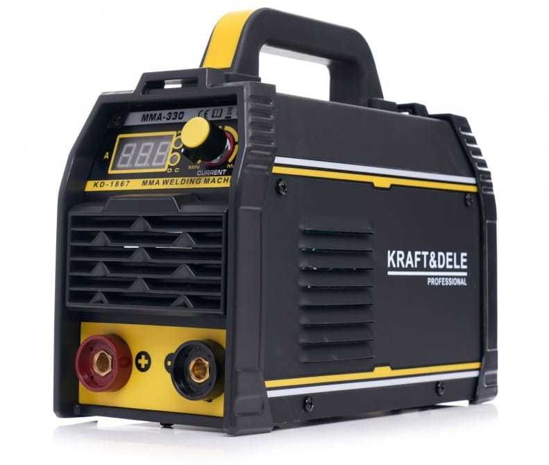 KRAFT&DELE Spawarka Inwertorowa Inwerterowa 330a Igbt Lcd Mma KD1867