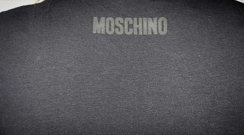 Koszulka damska MOSCHINO czarna rozm.S M L XL