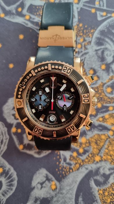 Часы ulysse nardin кварцевые хронограф