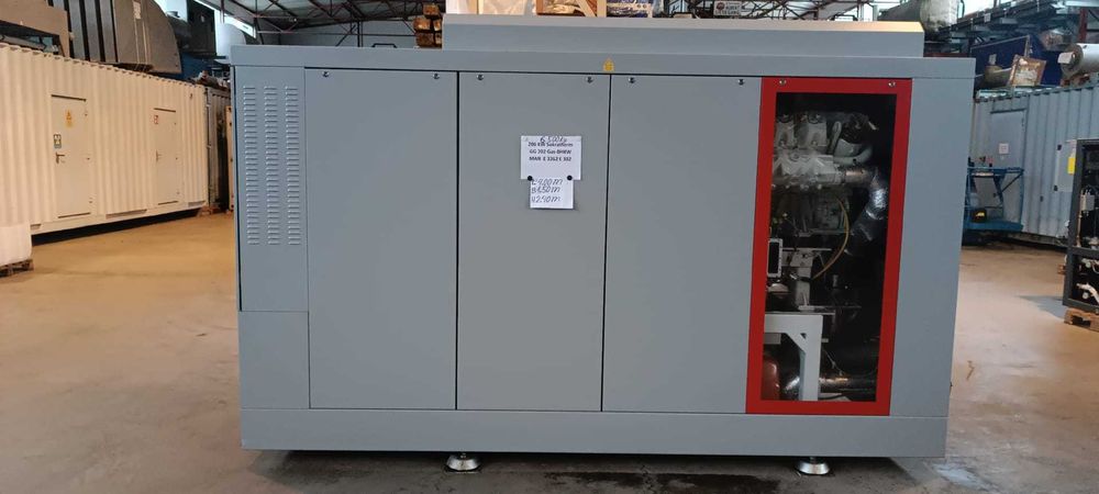 Газова КГУ/БТЕУ 206 кВт — Sokratherm GG202 / MAN E3262 | під замовлення