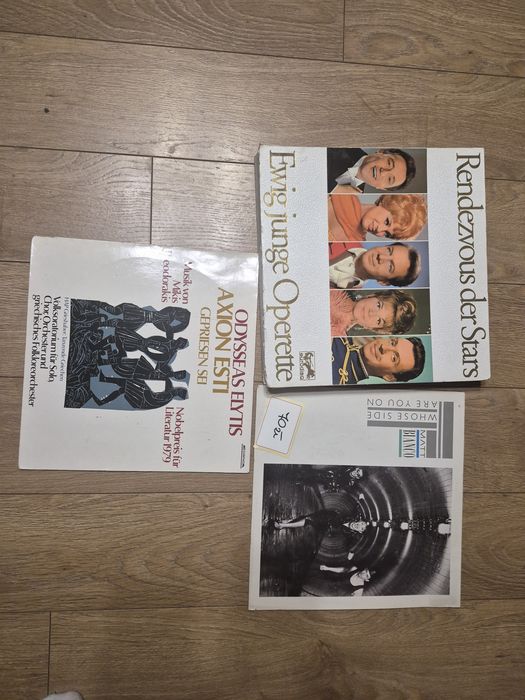Unikatowe, niemieckie płyty winylowe