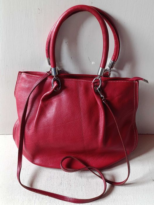torebka skórzana Genuine leather