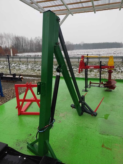 mega mocny Ładowacz hydrauliczny bel balotów siano słoma ramie z kłami