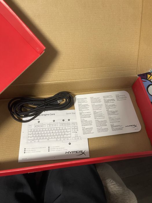 Игровая клавиатура hyperx alloy origins core