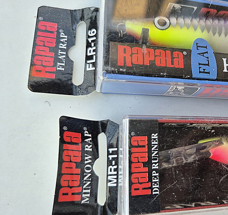 Rapala Flat Rap 16cm i Minnow Rap 11cm,