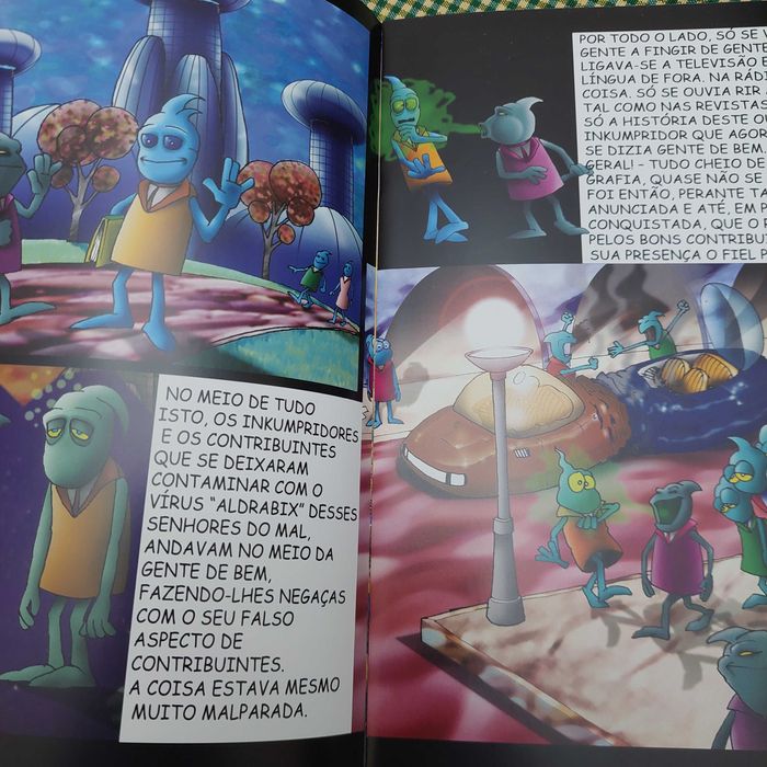 No planeta do respeito por todos bd