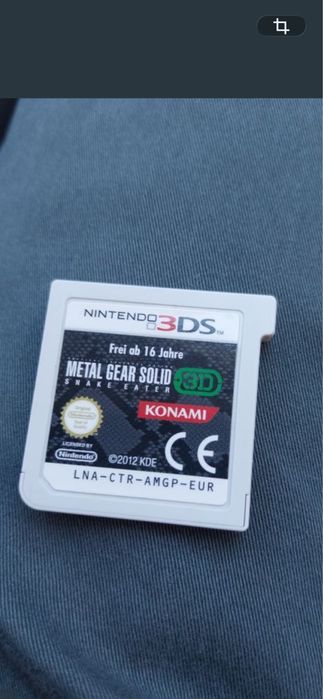 Jogo Nintendo 3DS Metal Gear Solid Snake Eater