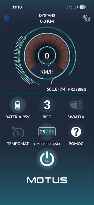 Hulajnoga motus scooty 10 plus- NISKI PRZEBIEG