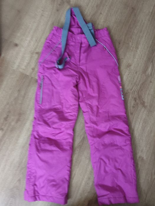 Spodnie narciarskie na śnieg 140cm