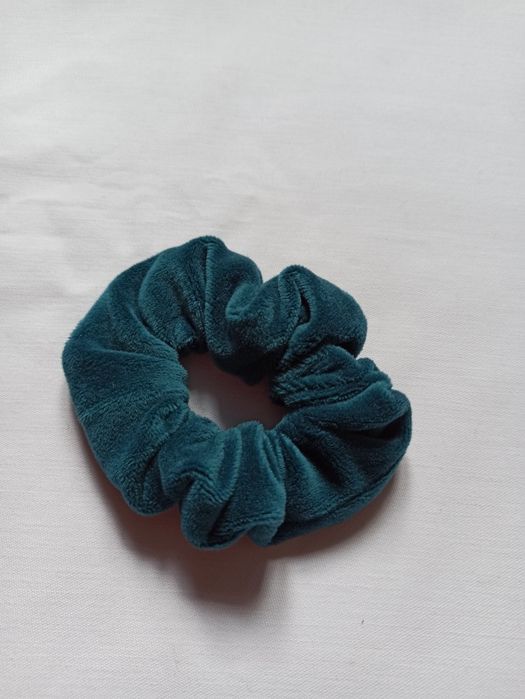 Welurowa Gumka do włosów Skranchie Handmade