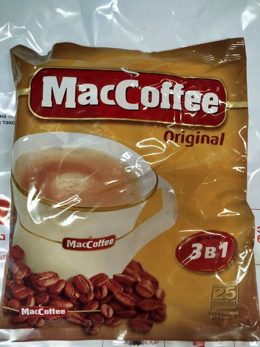 Мак кава 3в1., Кава MacCoffee,