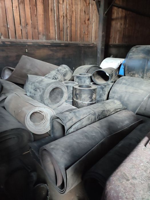 Леза гумовотканинні, скребки, стрічка гума