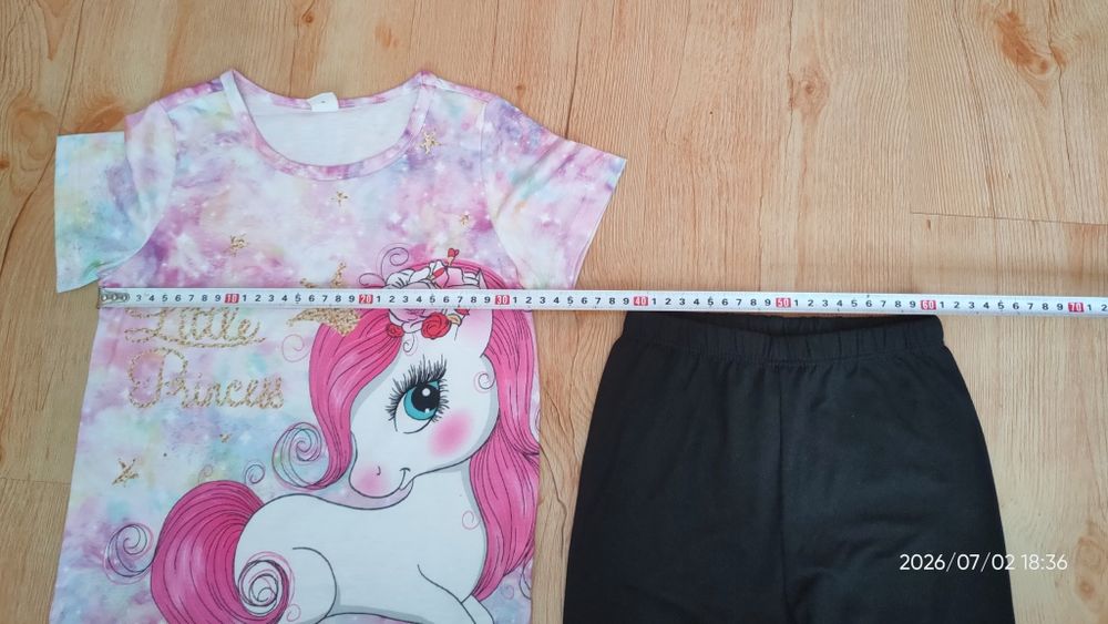 T-shirt i legginsy 110/116