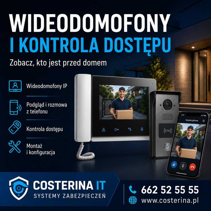Monitoring i kamery – montaz i serwis