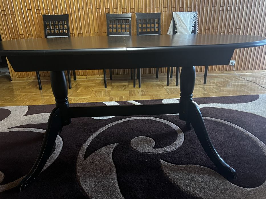 Stół owalny obiadowy